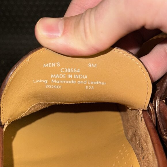 Cole Haan Pinch Prep Scotch Brown Penny Loafer Dress Comfort Shoes Men’s Size 9M - Picture 8 of 8
